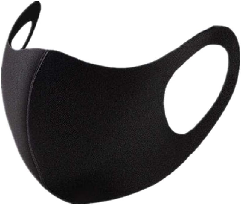 Mcolics Activated Carbon Dustproof Mask Face Mask Filtration Exhaust Gas Anti Pollen Allergy PM2.5 Dust Mask Filter for Running Cycling and Other Outdoor Activities