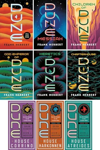 Dune Complete Series Set, 6 Books (Trade Paperback): Frank Herbert