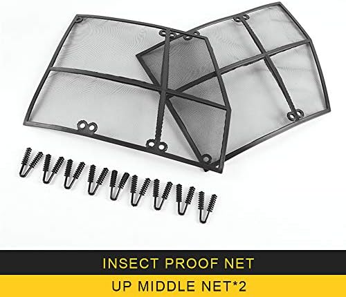 ANTEKE Car-Styling Insect Proof net for Nissan Patrol Y62 Special Accessories (Insect Proof net-【up Middle net2】)