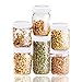 HomeSpec Canning Jar Strainer Sprouting Lid Set For Sprouts, Sifting, and Straining - Regular Mouth - Set of 4