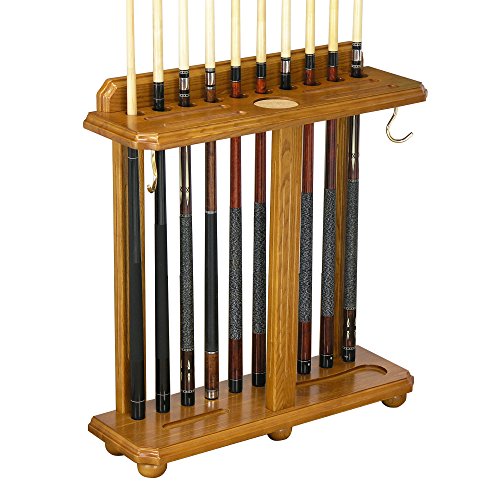 Fairview Game Rooms Traditional, Floor-Style Pool Cue Holder