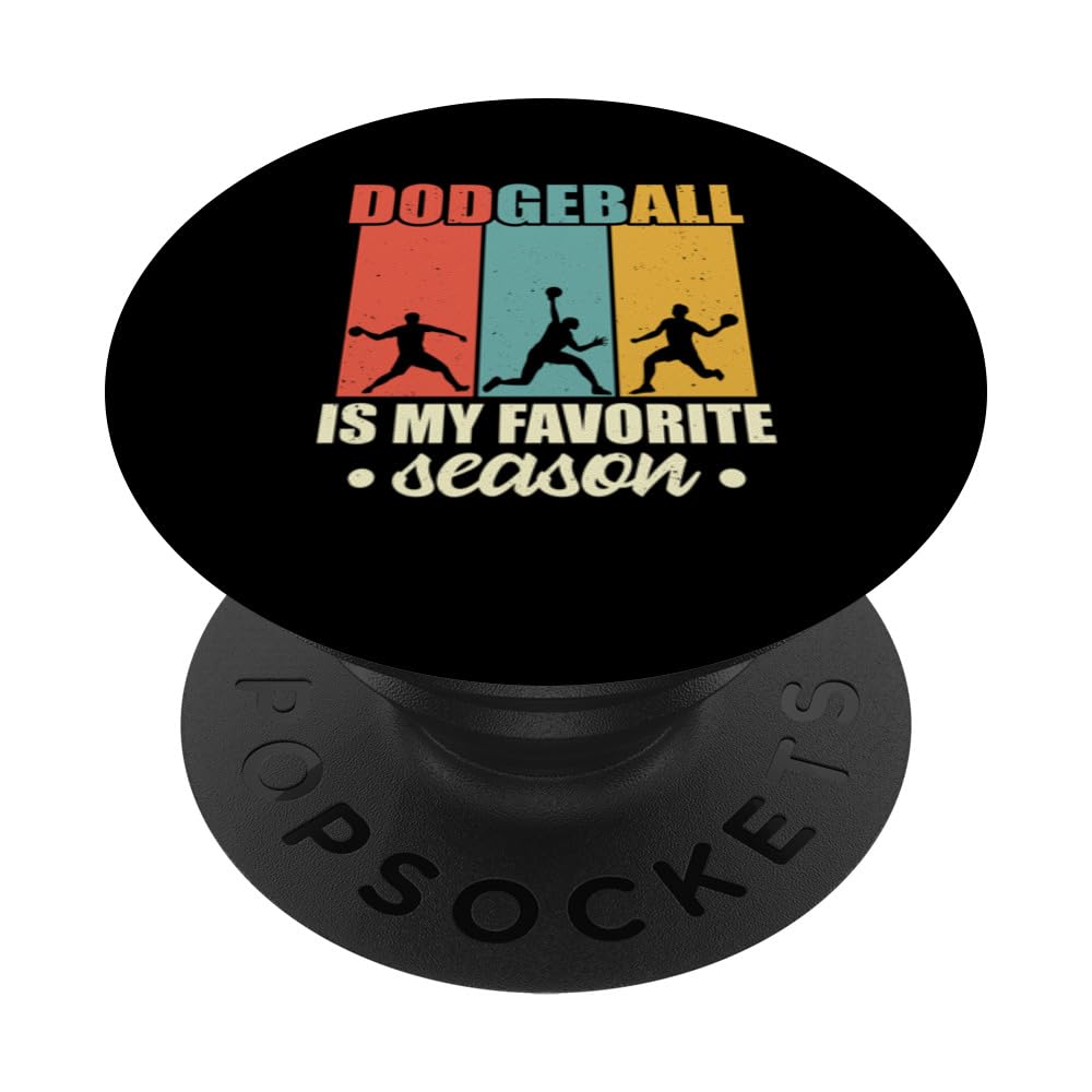 Dodgeball Dodge Ball PopSockets Swappable PopGrip