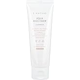 S.NATURE AQUA RICE FOAM CLEANSER | Facial Cleanser, Rice Extract Rice Powder Cleanser with Mild Cleansing, Glycerin,Vegan, Face Wash, Korean Skincareㅣ 80ml 2.7 Fl Oz