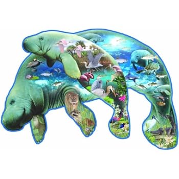 Sunsout Inc Manatees 1000 Pc Jigsaw Puzzle