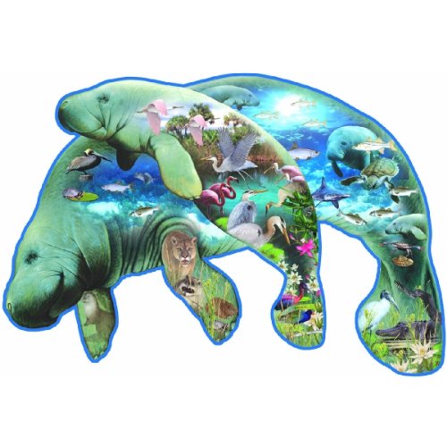 Manatees a 1000-Piece Jigsaw Puzzle by Sunsout Inc.