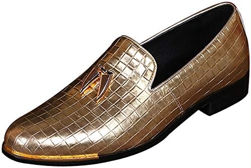 Rui Landed ローファー ローファー スリッポン メンズ 防臭 タッセル 柔らかい スリッポン オシャレ 防滑 ブロックテクスチャ ソリッドカラー 本革 カジュアルブーツ Color 黄 サイズ 28 Cm Midlothiantsi Org Uk