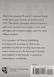 Book of Common Prayer Deluxe Personal