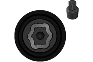 JEUCLEL B-Wheel Locking Nut Key Compatible with Toyota Models, Lexus, Tacoma, Wheel Lock Nut Socket Adapter, Anti-Theft Lug Removal Tool, Socket Remover Hand Repair Tool
