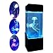 Jellyfish Lamp Electric Jellyfish tank Aquarium - LED Fantasy Jellyfish Lamp Color Changing Mood Lamp - Home Decoration Magic Lamp for Gift (Multi-color)