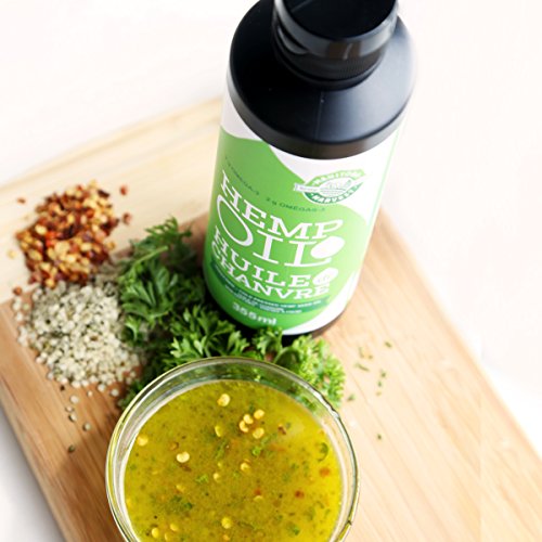 Manitoba Harvest Hemp Seed Oil, Cold Pressed, 10g of Omegas per Serving, Non-GMO, 12 Fl Oz