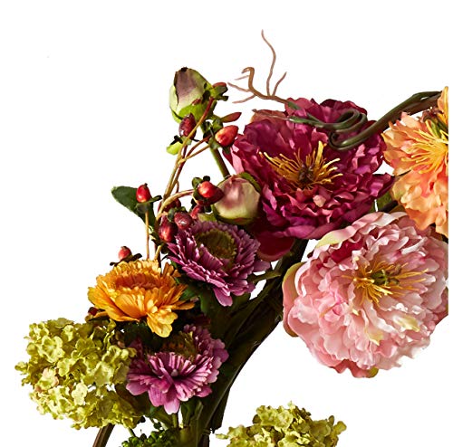 3 Nearly+Natural+4664+Wreath+24+Inch