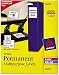 Permanent ID Laser Labels, 1-1/4 x 1-3/4, White, 480/Pack
