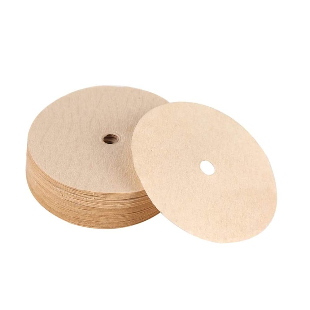 100Pcs Round Vietnamese Coffee Paper Filters, Disposable Filter Discs for Coffee Dripper and Percolator Use