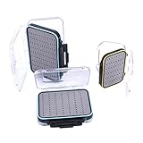 [Christmas Sales]Maxcatch Waterproof Fly Box Double Clear Lid Fly Fishing Box 4 Size