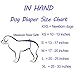 Washable Male Dog Diapers(Pack of 3), Premium Reusable Belly Bands for Male Dogs, Durable Male Dog Belly Wrap, Comfy Doggie Diapers