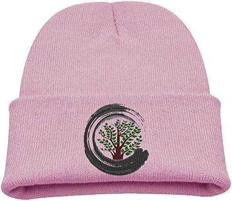 Bonsai Tree Zen Classic All-Match Children Knit Hats | Winter And Fall Beanie Cap Beanie Hat