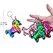 Unicorn Party Favors - Magic Reversible Mermaid Sequin Unicorn Keychains Birthday Party Supplies Christmas Decoration for Kids Girls (Unicorn Sequins Keychain-12 Packs)