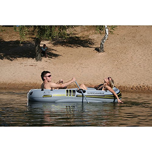 Sevylor Schlauchboot Supercaravelle XR86GTX-7, aufblasbares Boot für 3 Personen, 267 x 127 cm – Bild 4
