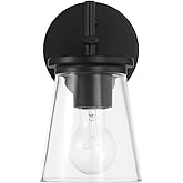 Craftmade 60401-FB Connell Wall Sconce, (1) E26 Sockets, Flat Black (Bulbs NOT Included)