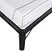 Olee Sleep 14 inch Tall Round Edge Steel Slat / Non-slip Support Bed Frame S-3500, OLR14BF10Q (Queen)