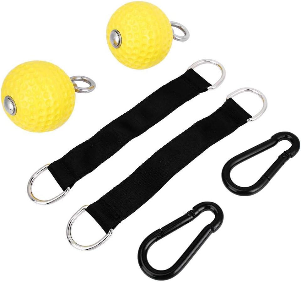 Eastbuy Cannonball Grips - Yellow Pull Up Arm Strength Training Hanging Ball Gym Exercise Home Fitness Chin Up Equipment