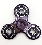 SMAZ LIFE Anti-Anxiety Fidget Spinner Toy Helps Focusings EDC Focus Toy for Kids & Adults - Best Stress Reducer Relieves ADHD Anxiety and Boredom Ceramic Cube Bearing Plating Black