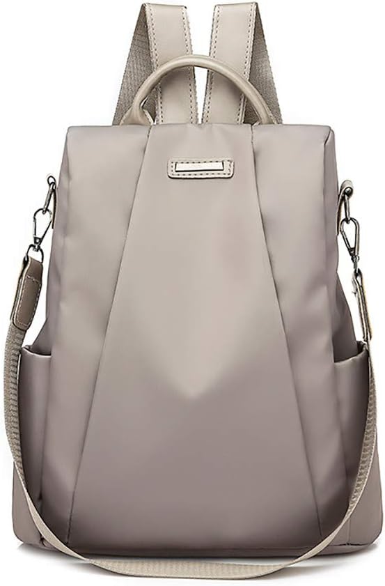 Hot Sale 2019 Women Travel Casual Backpack Travel Bag Anti-theft Oxford Cloth Backpacks (Khaki)