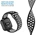 Humenn Bands Compatible for Fitbit Versa, Accessory Breathable Sport Bands Air Holes Compatible Fitbit Versa Smartwatch