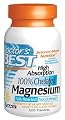 Doctor's Best High Absorption Magnesium 100 mg Tabs, 120 ct