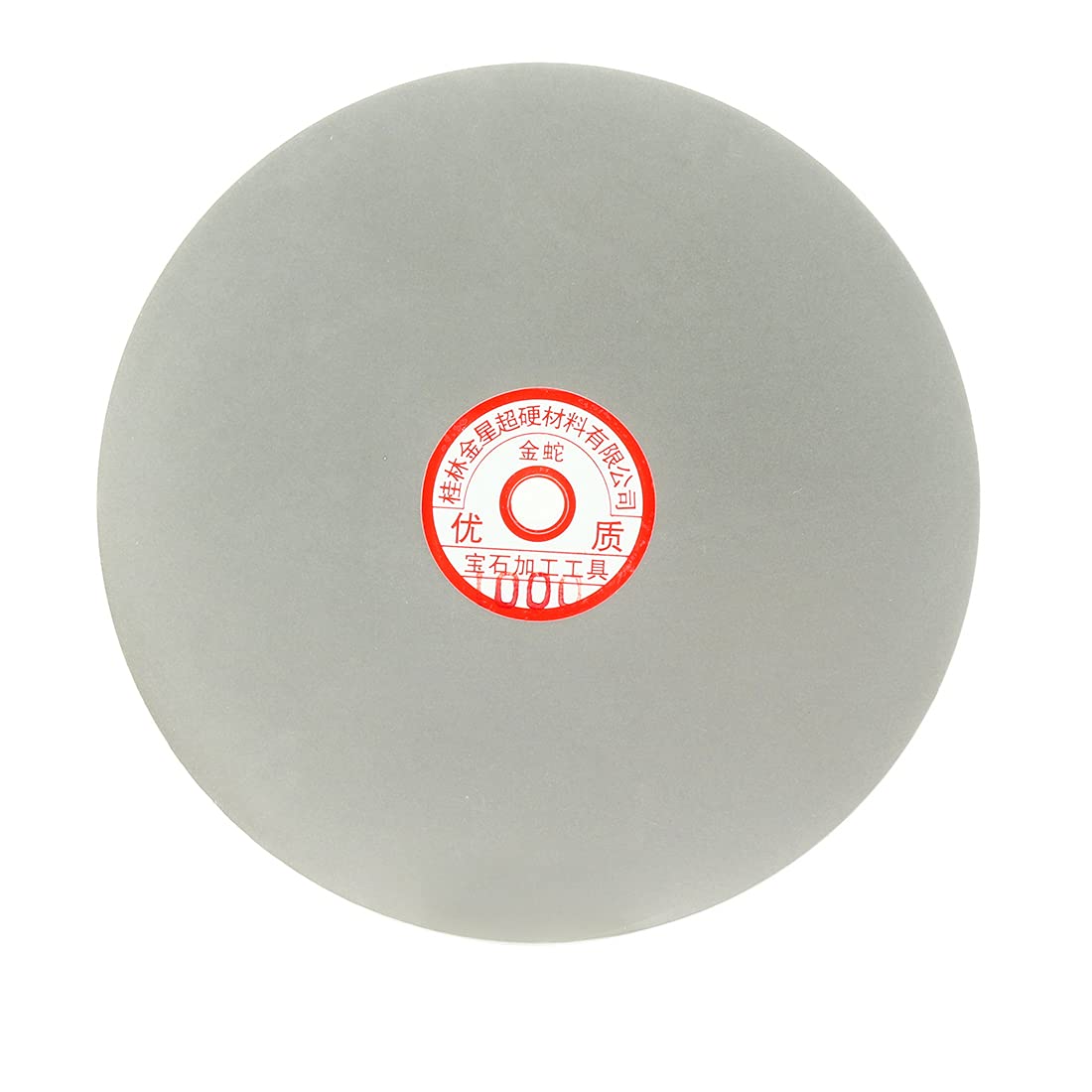 sourcingmap 200mm 8-inch Grit 1000 Diamond Coated Flat Lap Disk Wheel Grinding Sanding Disc