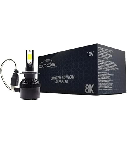 SUPER LED CODE H8 H9 H11 8000K 12V | Amazon.com.br
