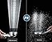 Musurjoy Shower,High Pressure Handheld Shower Head with ON/Off Pause Switch 3-Settings Water Saving Showerhead, Chrome Finish Bathroom Shower Accessorie (sliver)