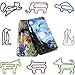 Cute Paper Clips Assorted Sizes Colors - Funny Bookmarks Paperclips - Cool Office Supplies Gifts Christmas Gifts for Women Coworkers