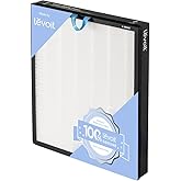 LEVOIT Vital 200S-P Replacement Filter,Genuine Air Purifier Filters, Supports HEPA Sleep Mode, High-Efficiency Activated Carbon for Removal of Smoke, Odor, Allergens, Pollen, Vital 200S-RF, 1 Pack