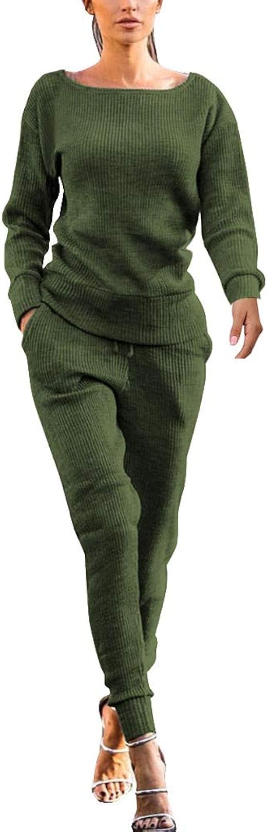 sweater top and pants set