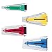 TOOGOO(R) Set of 4 Size Fabric Bias Tape Maker Tool Sewing Quilting 6mm/12mm/18mm/25mm