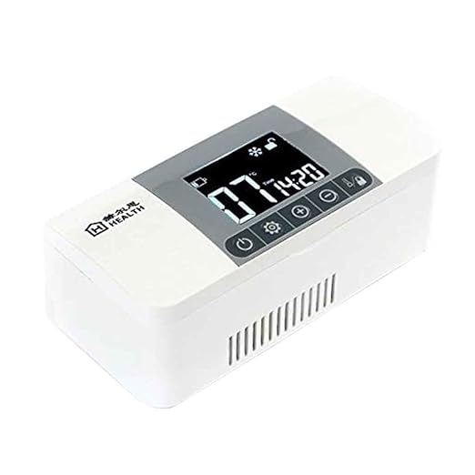 Insulin Cooler Box Medicina Refrigerador Refrigerador Pantalla LCD ...