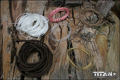 TITAN-SurvivorCord-Military-550-Paracord-316-Diameter-Fishing-Line-Waxed-Jute-Conductive-Wire-Exclusive-Patent-Pending-Parachute-Cord-Design TITAN-SurvivorCord-Military-550-Paracord-316-Diameter-Fishing-Line-Waxed-Jute-Conductive-Wire-Exclusive-Patent-Pending-Parachute-Cord-Design