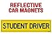 Classic Biker Gear Student Driver Magnets for Car – Single Pack - Alleviate The Stress & BOOSTS Confidence