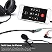 TYCKA 3m Clip-on Lavalier Microphone (3.5mm) for Camera, 3.5mm Audio Cable Y Splitter for iOS Android Phones, Tablets, PC, Mini usb2.0 to Audio Cable for Gopro 4/3+/3, Omnidirectional, for Recording