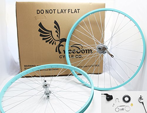Beach Cruiser 26" 3 Speed Wheel Kit - Shimano NX3 Internal Hub
