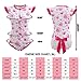 Littleforbig Adult Baby Diaper Lover Snap Crotch Romper Onesie -Princess Hearts