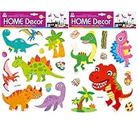 Three-Dimensional Dinosaur Stickers Children