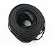 Wang-Data PET Black Cable Sleeve 1/2 inch X 100ft (1/2