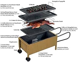 La caja china Cajas Sau # 3 Roasting Caja cerdo Barbacoa: Amazon.es: Jardín