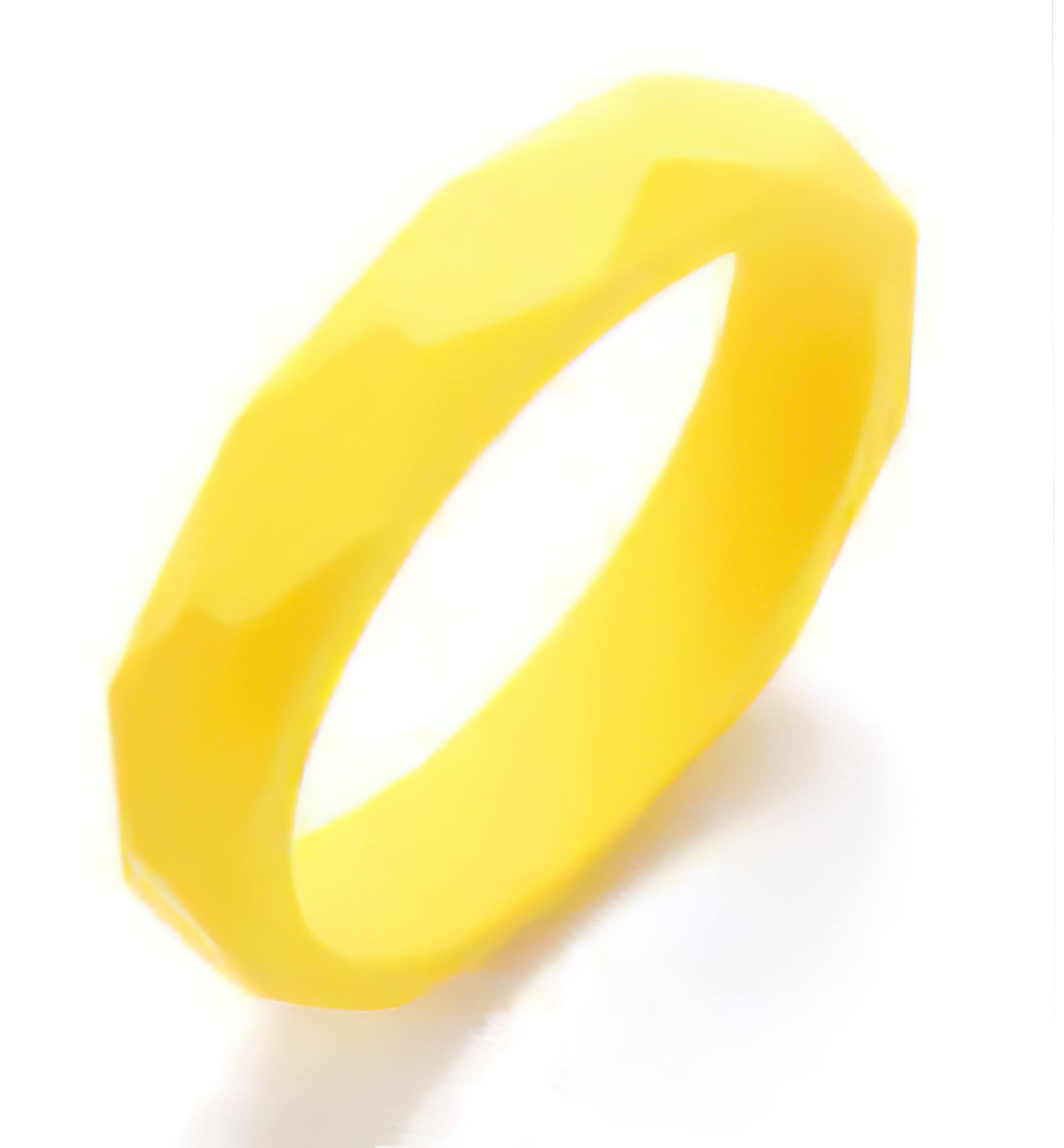 Chuchumz Chew Bracelet Chewelry Chewy Autism Bangle ADHD Biting Sensory Child Adult Teething Yellow