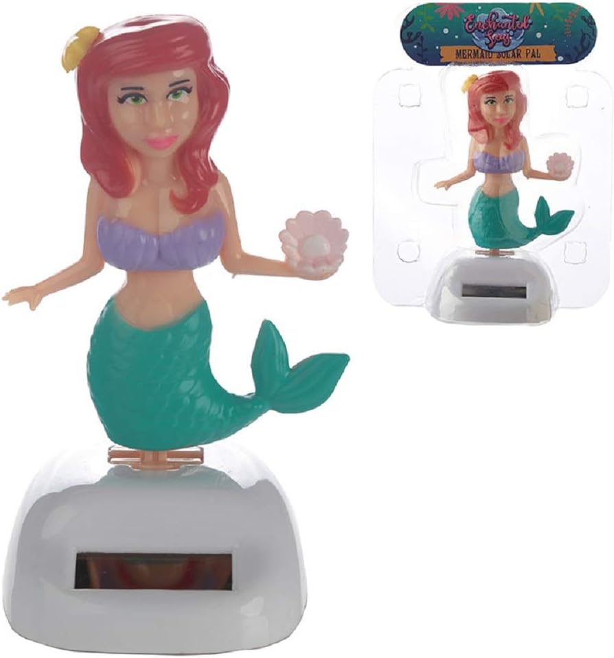 mermaid solar light