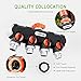 VIVOSUN 4 Way Garden Hose Splitter, Upgraded Highly Durable Water Hose Connector, Faucet Adapter with Comfortable Rubberized Grip for Drip Irrigation, Lawns