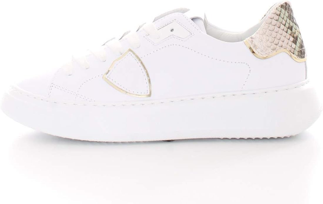 Philippe Model Temple Trainers Women White Low Top
