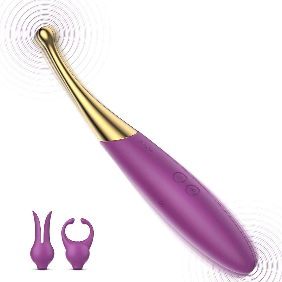SVAKOM 2 in 1 Sex Spielzeug für die Frau Paare für G-punkt Klitoris,Vibration für Frauen Dildo Sex Toys,25 Vibrationmodi Sex Spielzeug Vibrator,Vibratorensets für Frauen Dildos Sexspielzeug Vibratoren